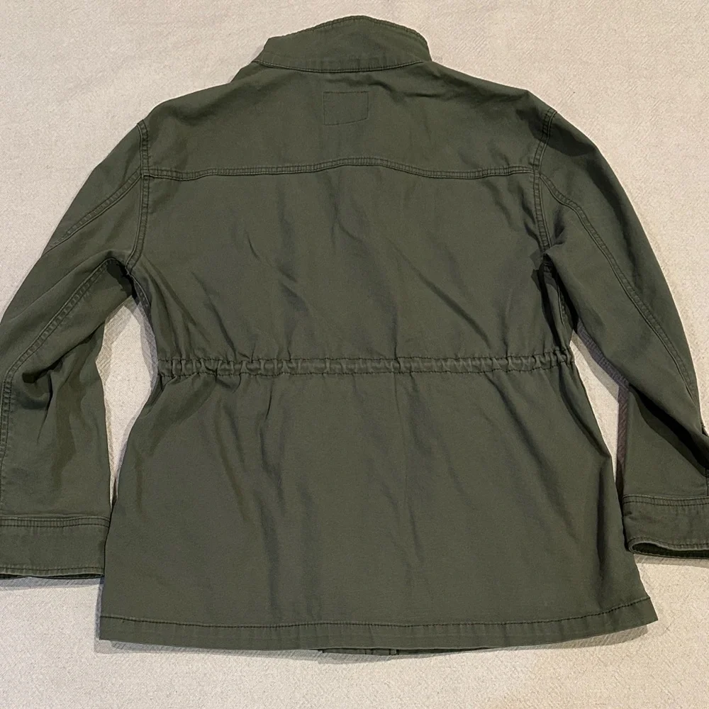 Old Navy Dark Green Utility Jacket S - Picture 2 of 11